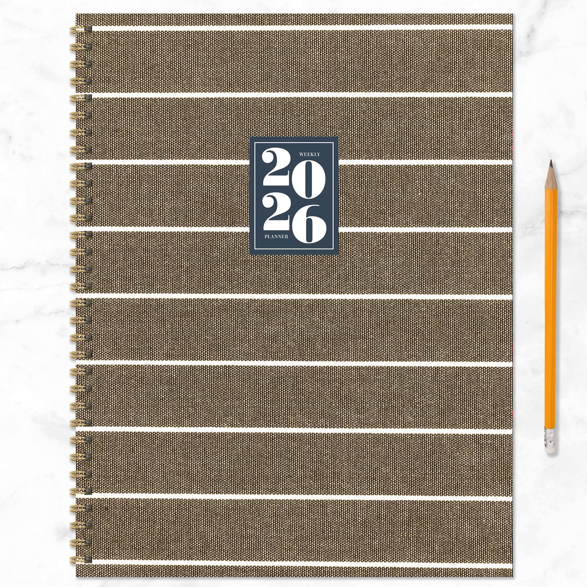 2026 Linen Large Weekly Monthly Planner